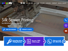 Tablet Screenshot of colorflographics.com